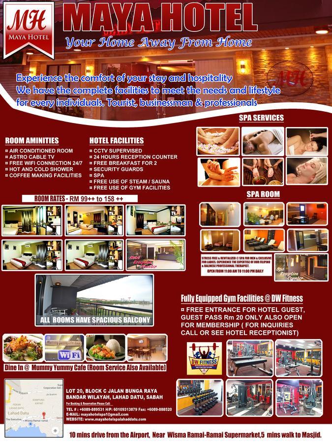 Maya Hotel Lahad Datu Ngoại thất bức ảnh